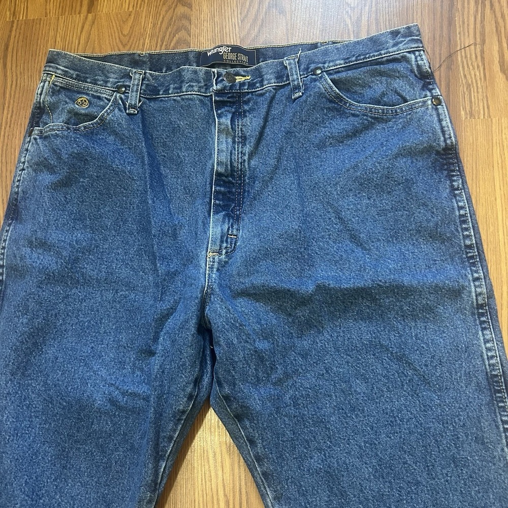 Wrangler George Strait Collection Med Wash Jeans Sz 40X36 1013MGSHD BIG AND TALL
